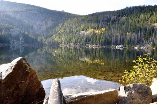 reflections at Bear Lake